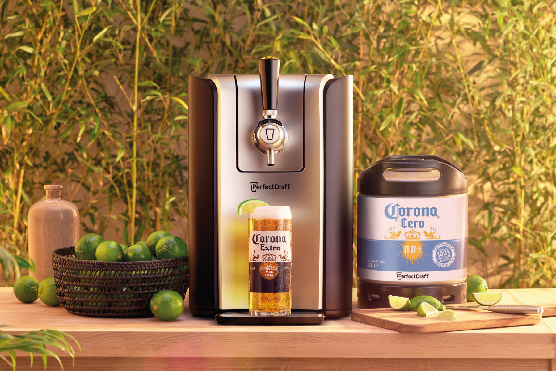 Corona Cero PerfectDraft Keg