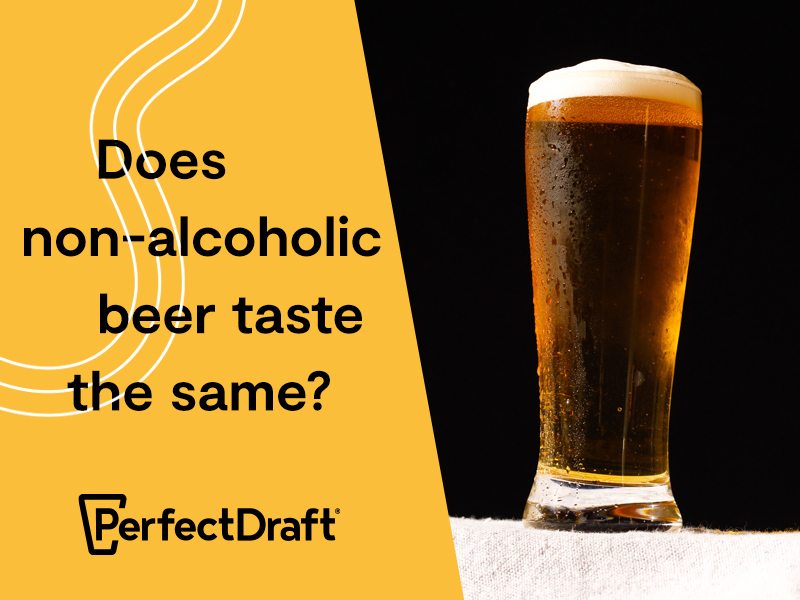 Does non-alcoholic beer taste the same