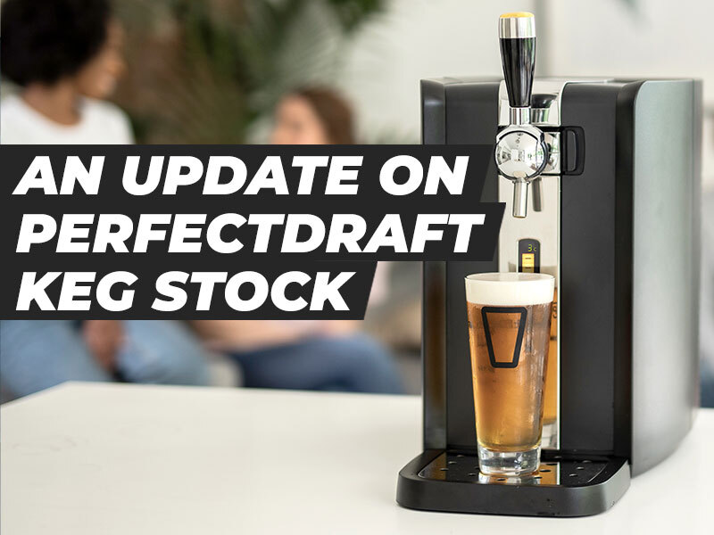 PerfectDraft Keg Stock Update - 15 February, 2021