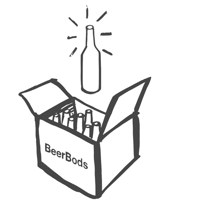 BeerBods Monthly Beer Club Subscription Box